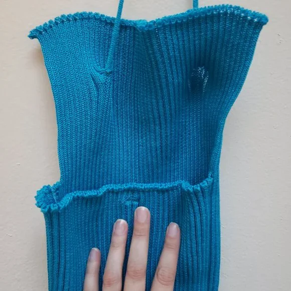 A. ROEGE HOVE Emma Halterneck Mini Dress - Picture 9 of 11